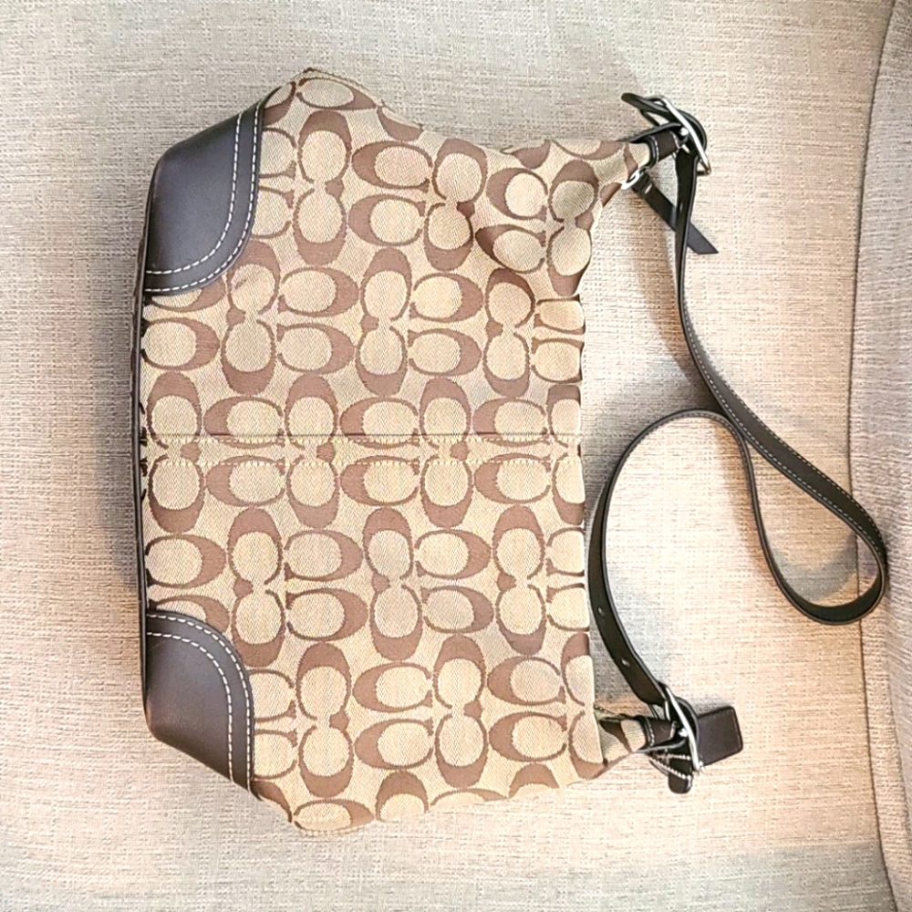 Coach Signature Shoulder Bag - Picture 2 of 3